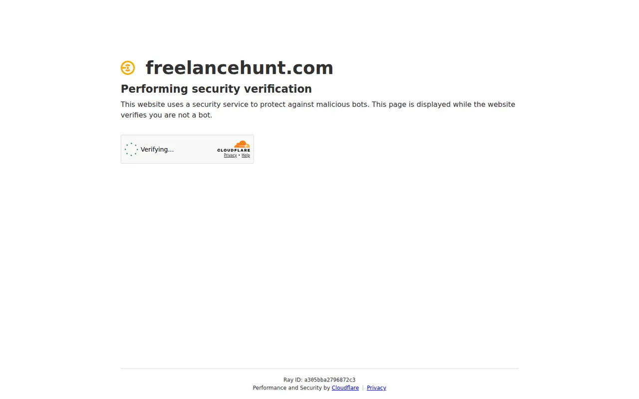 Скріншот сайту Freelancehunt