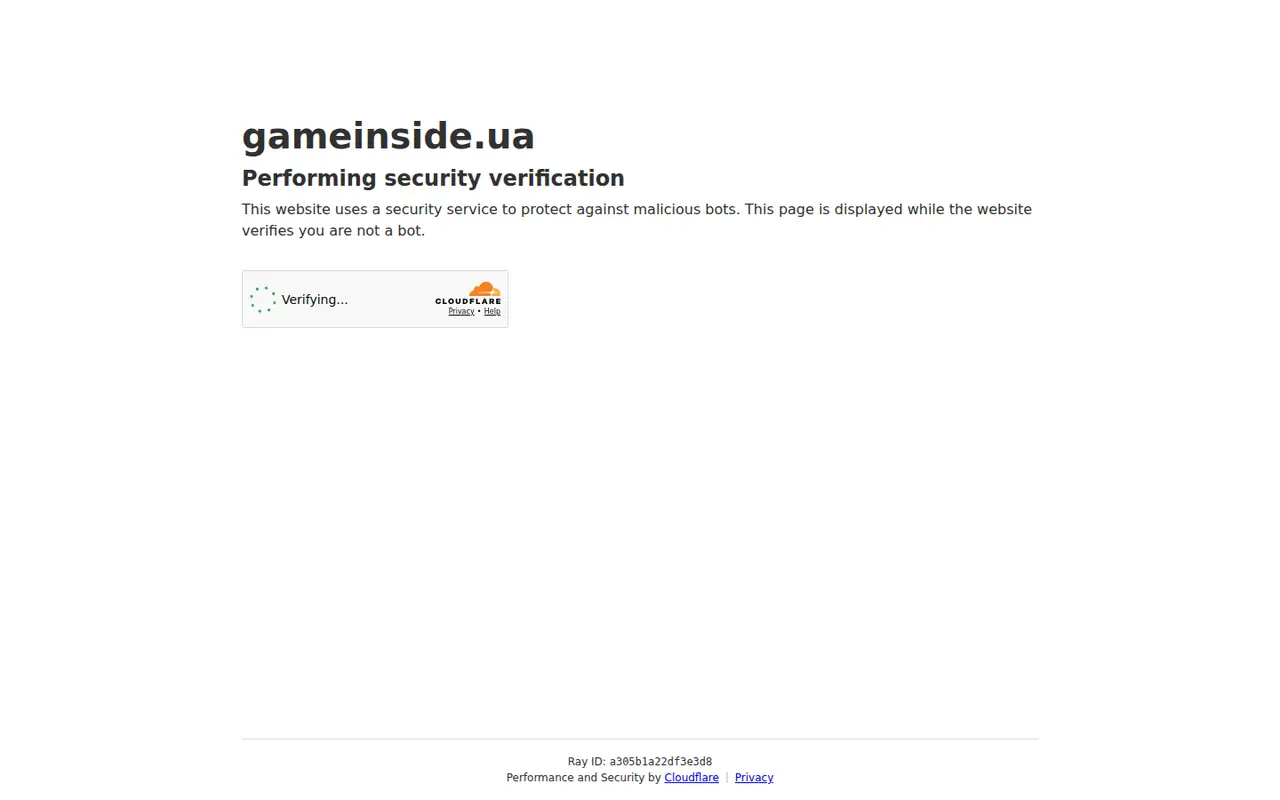 Скріншот сайту GameInside